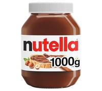 Nutella Pâte à tartiner au chocolat noisette, 1 kg | Pour le petit déjeuner grillé, crêpes et collations, recette unique pour une texture lisse et un goût incomparable