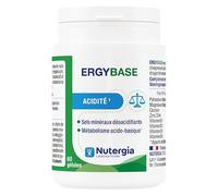 Nutergia - Acidité - Maintien de l’équilibre acido-basique - Fonctionnement des enzymes digestives - Complément alimentaire - 60 Gélules - Fabrication Française