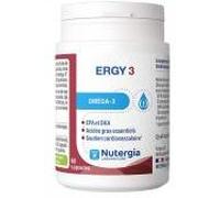 Nutergia Complément alimentaire Ergy 3 – Cholestérol, Diabète – 60 capsules