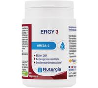 Nutergia Ergy 3 Complément Alimentaire Système Cardiovasculaire 60 Gélules