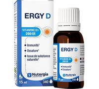 Nutergia Complément alimentaire Vitamine D3 200 UI 15 ml