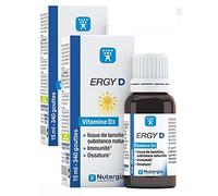 NUTERGIA ERGY D à base de Vitamine D3 - lot de 2 Boites (2) | À Base de Vitamine D3, 2 Boîtes
