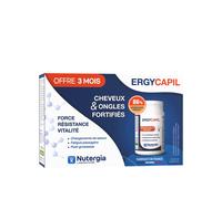 Nutergia – Ergycapil Complément cheveux et ongles – Force, résistance, vitalité – 3x90 gélules