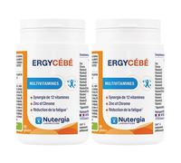 Nutergia Ergycébé Multivitamines Cure de 3 à 6 mois Lot 2 x 90 Gélules - -Fatigue, baisse de tonus