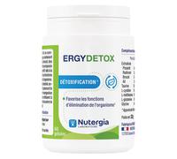Nutergia - Détoxification - Elimination rénale & favoriser les fonctions d’élimination hépatique et biliaire - Complément alimentaire - 60 Gélules - Fabrication Française