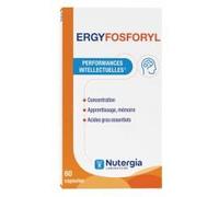 Nutergia Complément alimentaire Ergyfosforyl Concentration et Mémoire 60 capsules