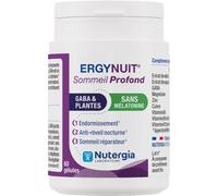Nutergia Ergynuit Sommeil Profond Gaba & Plantes 60 Gélules