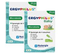 Nutergia Ergyphilus Baby Probiotiques 10ml Lot 2