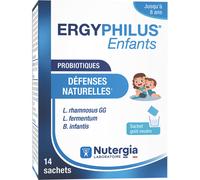 Nutergia Ergyphilus Enfants Probiotiques défenses naturelles 14 sachets