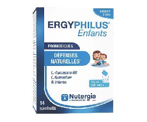 Nutergia Ergyphilus Enfants Probiotiques défenses naturelles 14 sachets