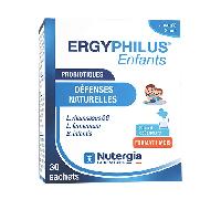 Nutergia Ergyphilus Enfants Probiotiques défenses naturelles 30 sachets
