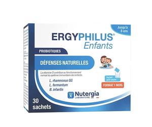 Nutergia Ergyphilus Enfants Probiotiques Défenses naturelles 30 sachets