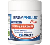 Nutergia Ergyphilus Plus Probiotiques 30 Gélules