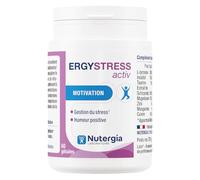 Nutergia - Motivation - Gestion du stress - Humeur positive - Complément alimentaire - 60 Gélules - Fabrication Française