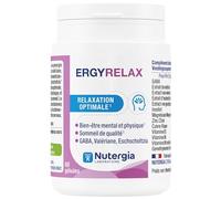 Nutergia Complément alimentaire Ergyrelax – Sommeil et stress – 60 gélules