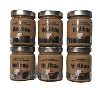 Nutkao gran cremeria 6x350g. lait et crème de noisettes, tartinade de noisettes italienne de haute qualité