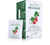 Nutra Tea NUTRARELEASE - Thé de rétention d'eau | Thé gonflant pour l'estomac - Diurétique naturel pour l'équilibre hydrique - Inclus racine de pissenlit et airelle - 120 sachets de thé enveloppés