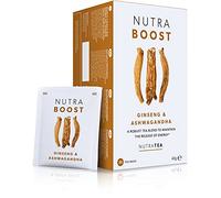 NutraBoost - Thé énergétique - Naturellement sans caféine et sans sucre - 120 Sachets de thé enveloppés - par NutraTea - Tisane - (6 paquets)