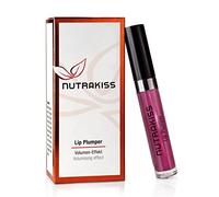 Nutrakiss Lip Plumper “Prune" - Repulpant Lèvres Naturel à la Niacine (Vitamine B3) I Rouge à Lèvres Liquide I Rouge à Lèvres Gloss pour des Lèvres plus Pulpeuses I Fabriqué en Allemagne I 5 ml