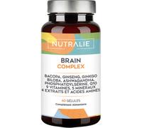 Nutralie Brain Complex Nootropique Pour La Vivacité Mentale 60 Gélules