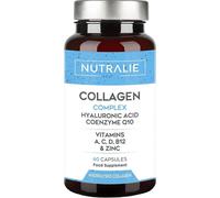 Nutralie collagène + acide hyaluronique + coenzyme Q10 + vitamines A, C, D et B12 + zinc