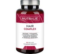 Nutralie Hair Complex + Biotine Vitamines Pour Les Cheveux 90 Gélules