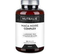 Nutralie Maca Negra Complex 24000mg Avec Vitamines B6 Et B12 Énergie 120 Gélules