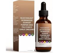 Nutralis Noyer Noir Absinthe Gut Cleanse, Soutient l'Équilibre Gestuel et Digestif, Améliore l'Énergie, la Santé Gestuelle,1Pcs