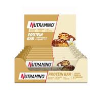 Nutramino | Boîte Protein Bar (12x55g) | Barres protéinées | Boîte de 12 Protein Bar - Vanille Caramel