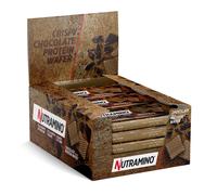 NUTRAMINO Gaufrettes protéinées saveur chocolat - 12 x 39 g