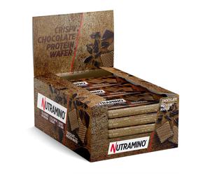 NUTRAMINO Gaufrettes protéinées saveur chocolat - 12 x 39 g