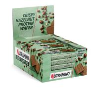NUTRAMINO Gaufrettes protéinées saveur noisette - 12 x 39 g