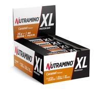 NUTRAMINO XL Barres protéinées saveur caramel - 16 x 74 g