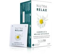 NutraRelax - Thé à la camomille | Thé calmant | Thé contre l'anxiété - 60 Sachets de thé enveloppés - par NutraTea - Tisane - (3 paquets)