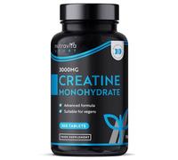 Nutravita Creatine Monohydrate Gelule 3000mg, 300 Tablettes pour 100 Jours - Creatine Gelules - Compléments Alimentaires pour Sportifs - Créatine pour Homme et Femme