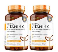 Nutravita Vitamine C 1000 mg - 360 Comprimés Véganes - Lot de 2