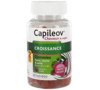 Nutreov Capileov – Complément alimentaire Croissance Cheveux & Ongles – 60 gommes