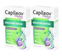 Nutreov Capileov Kératine Repair cheveux ongles levure de bière Comprimé(S) 2x30 pc(s)
