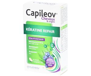 Nutreov Capileov Kératine Repair cheveux ongles levure de bière Comprimé(S) 30 pc(s)