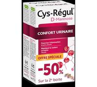 NUTREOV Cys régul D-mannose 7 sticks DUO