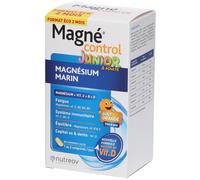 Nutreov Complément alimentaire Magné Control Junior & Adulte – Magnésium marin – 60 comprimés à sucer
