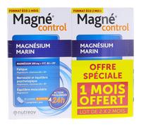 Nutreov Magné Control Magnésium Marin 2x60 Comprimés