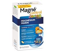 Nutreov Complément alimentaire Magné Control Junior & Adulte – Magnésium marin – 60 comprimés à sucer