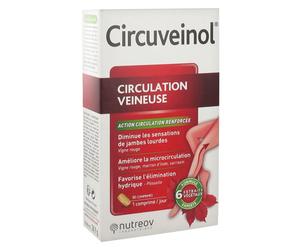 Nutreov Physcience Circuveinol Circulation Veineuse 30 comprimés