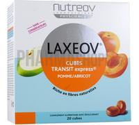 Nutreov Physcience Laxeov Cubes Pomme Abricot 20 Cubes