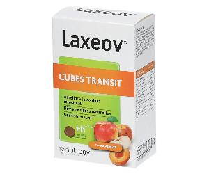 Nutreov Physcience Laxeov Cubes Transit Express Pomme Abricot 10 cubes
