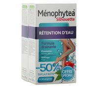 Retention D'eau 2x30 Comprimes Menophytea silhouette Ménophytea