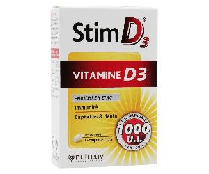 Nutreov Physcience Phytea Stim D3 Vitamine D3 120 comprimés