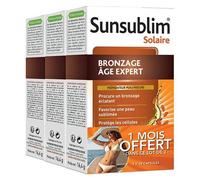 Nutreov Physcience Sunsublim Bronzage Age Expert Lot de 3 x 28 capsules