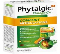 Nutreov – Complément alimentaire Phytalgic Oméga C+ Confort articulations 60 capsules